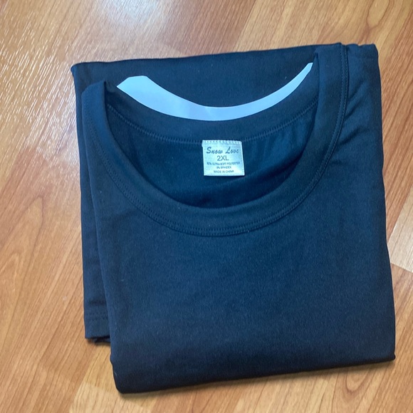 Thermal Fleece Lined Long Sleeve Shirt Size XXL - Picture 2 of 8